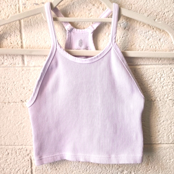 Happiness Runs Crop Tank - Picture 4 of 6